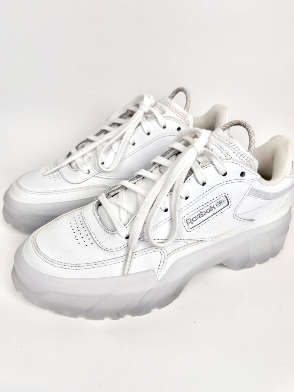 Reebox X Cardi B Club C Platform Sneakers (Size 6.5/37)